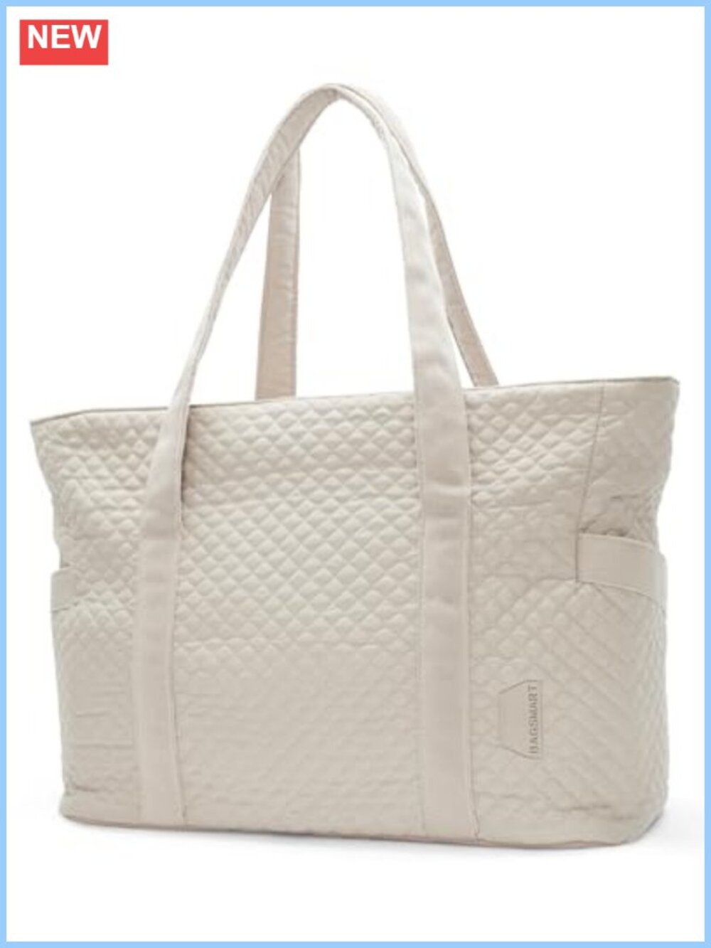 BAGSMART Crush 20L Quilted Puffer Tote Bag